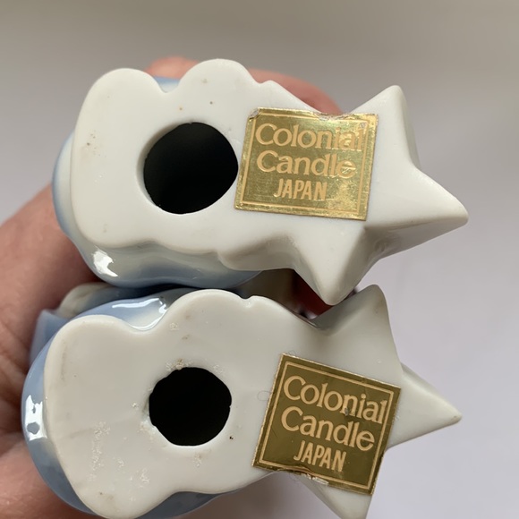 Colonial Candle Of Cape Cod Vintage Figurine Candleholders - Picture 3 of 5